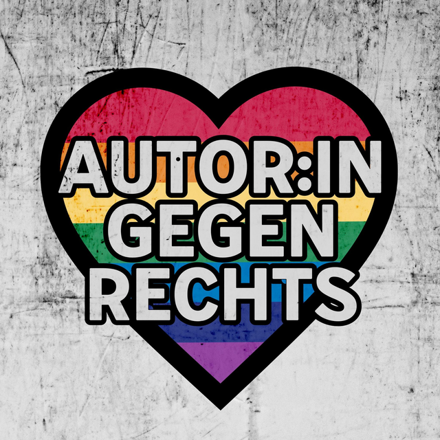*SPENDENAKTION* Sticker "Autor:innen gegen rechts"
