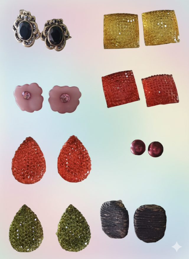 Boucles d'oreilles clips à pinces