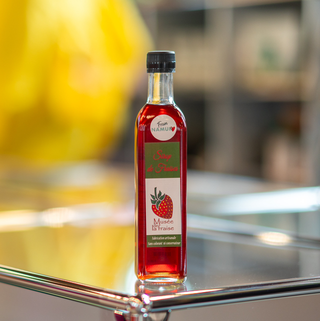 Sirop de fraises de Wépion artisanal