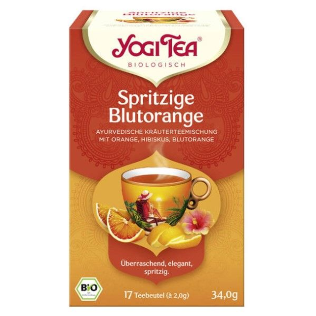 Yogi Tea Spritzige Blutorange 17 Beutel