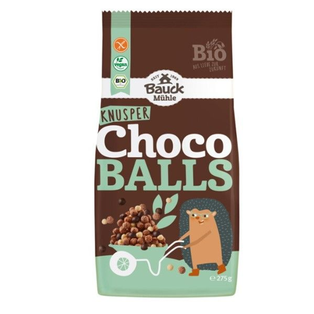 Bauck Mühle Choco Balls glutenfrei 275g Packung