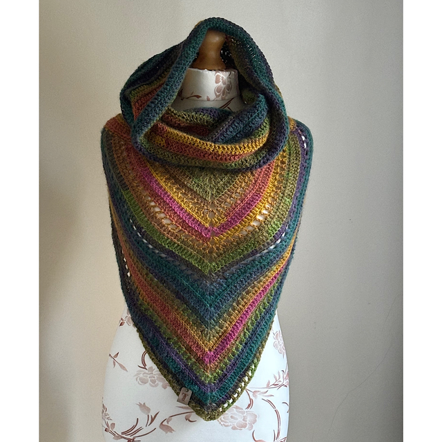 Wild Oleander Scarf/Snood