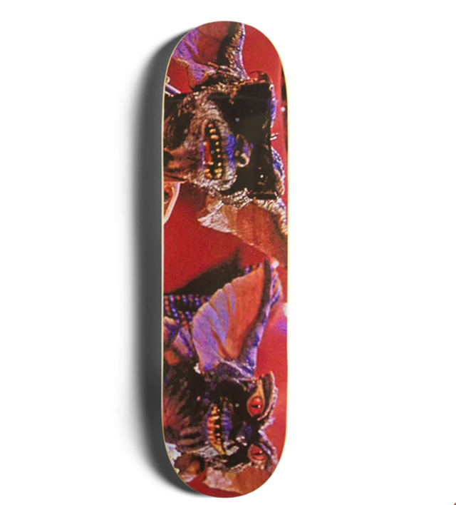 Color Bars x Gremlins - Coming Soon Skateboard Deck 8.25”