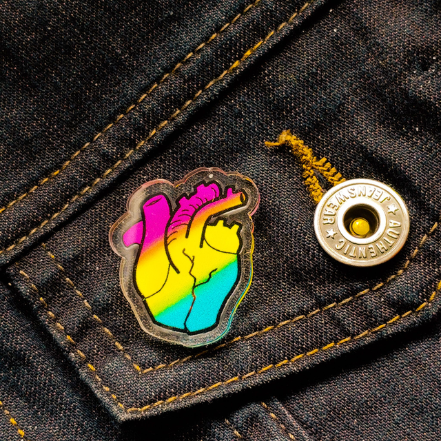 Pan - Real Heart - Pin - [PIN-PAN-RH]