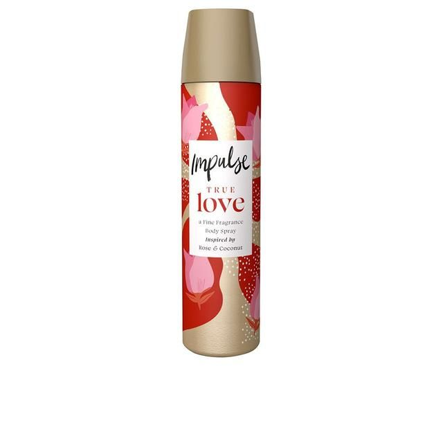 Impulse Body Spray Deodorant True Love 75ml