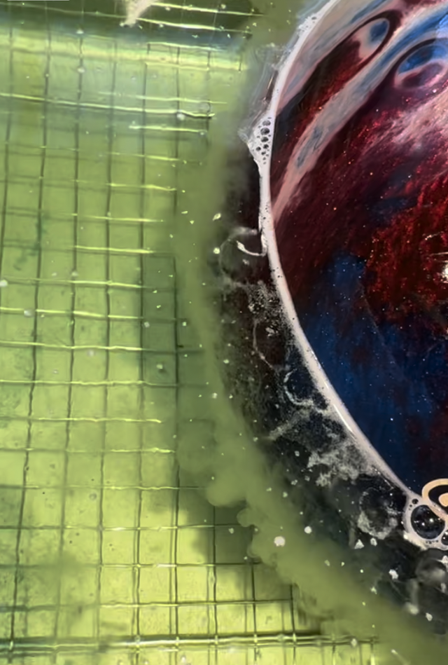 Bowling Ball Ultraschall Entölung