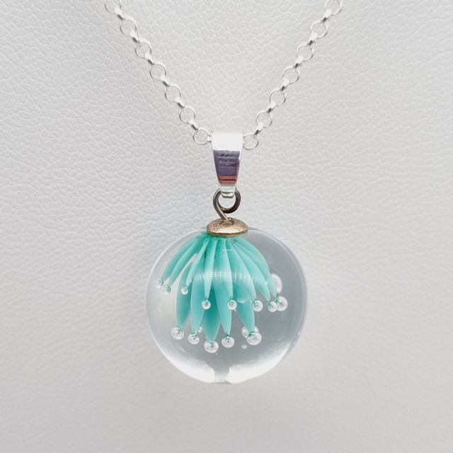 Pendentif Ariel vert 2