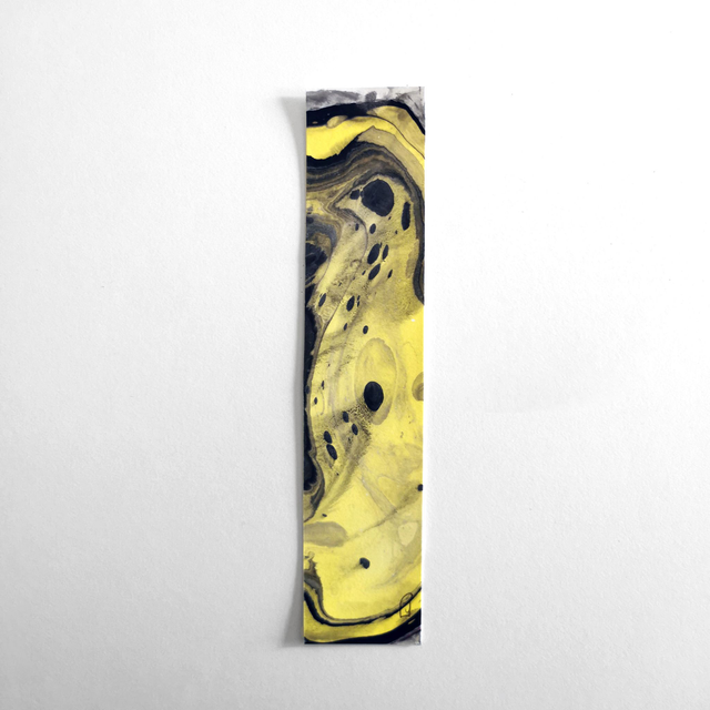 Marque-page Suminagachi