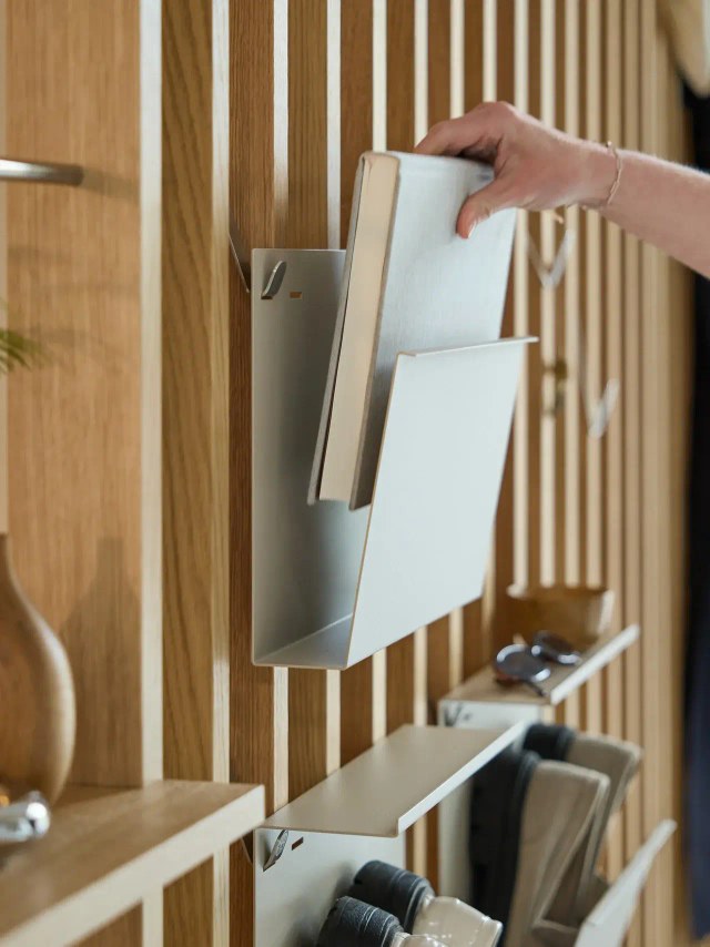 Woodupp Nell magazine storage BM1 Beige