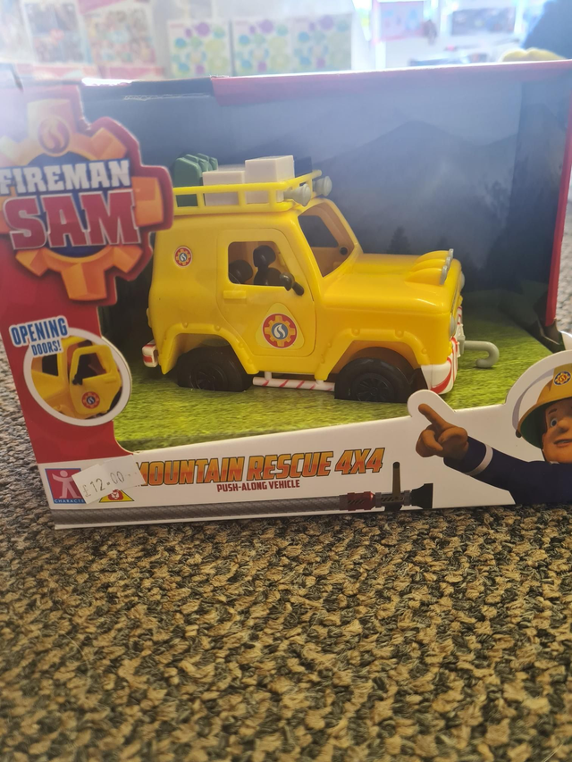FIREMAN SAM VEHICLE MOUNTAIN RESCUE