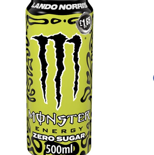 Monster Energy Drink Lando Norris Zero Sugar 500ml PM £1.65