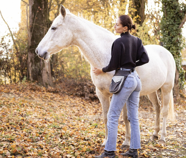 Grande pochette - Rose (uni)