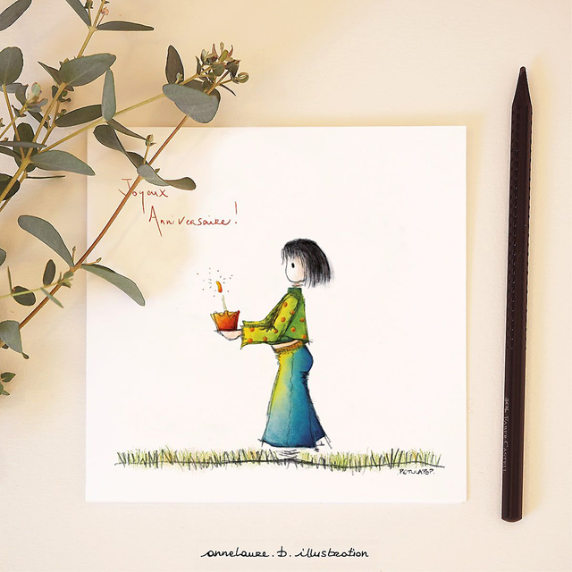 Carte &quot;Joyeux anniversaire&quot;