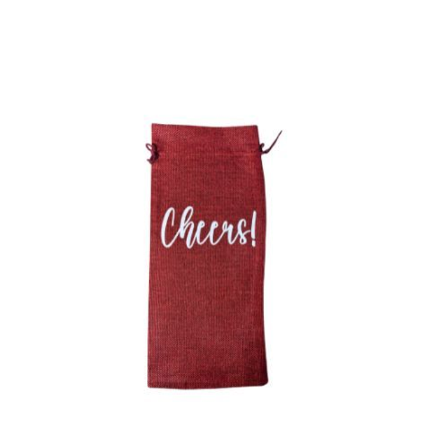 Eco-Friendly Jute Wine Gift Bag – Burlap Bottle Carrier