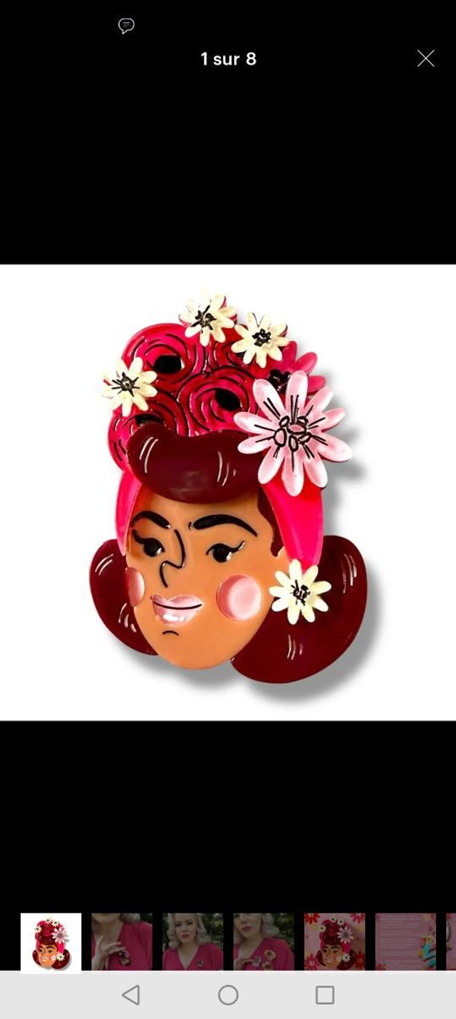 Broche Rosita 