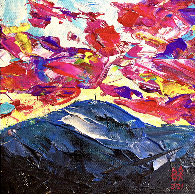 X4 Prints - Mt. Leinster, Ireland 8"x8" (£7.50 a unit)