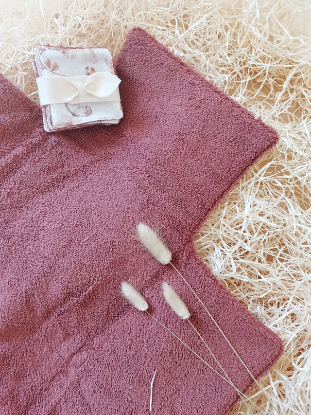 Tapis de change nomade Moka Terracotta