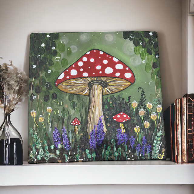 Toadstool Original Artwork