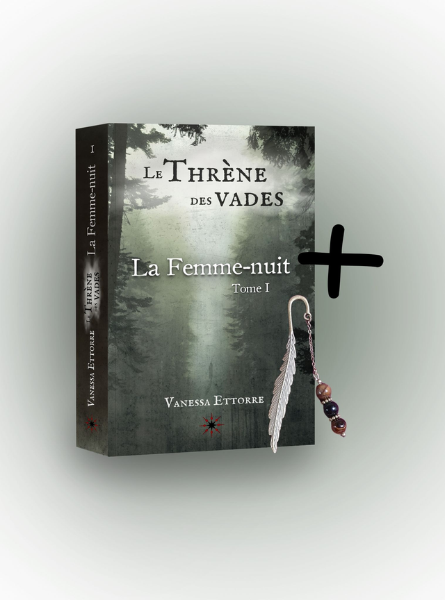 La Femme-nuit + marque-page métallique (au choix)