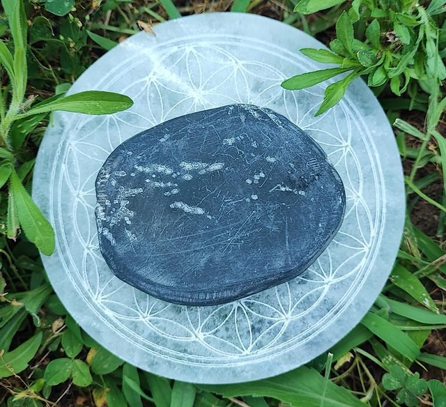 Galet chrysanthème 100mm