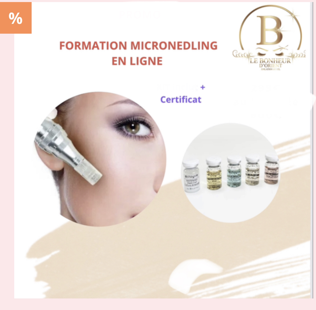 Formation microneedling en ligne 