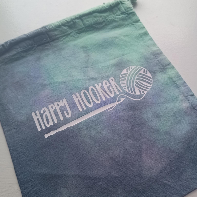 Small project bags - Happy Hooker