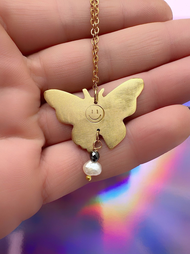 Collier Papillon "Se révéler"