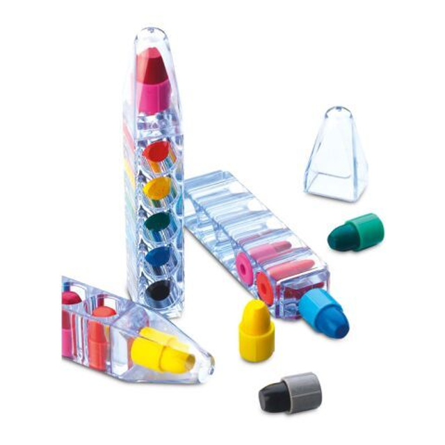 Set of 6 wax crayons