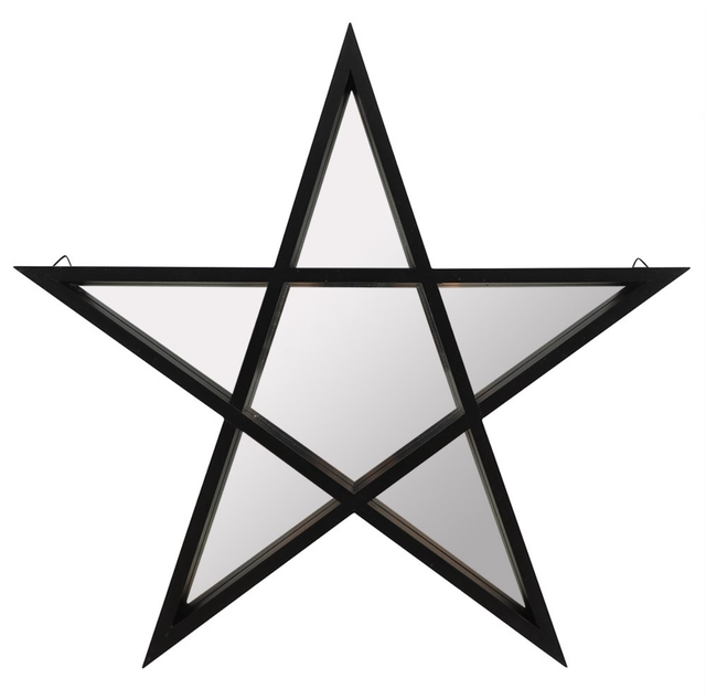 Pentagram mirror 