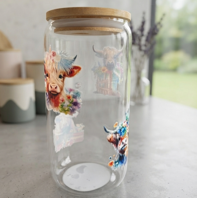 16oz Glass Cup