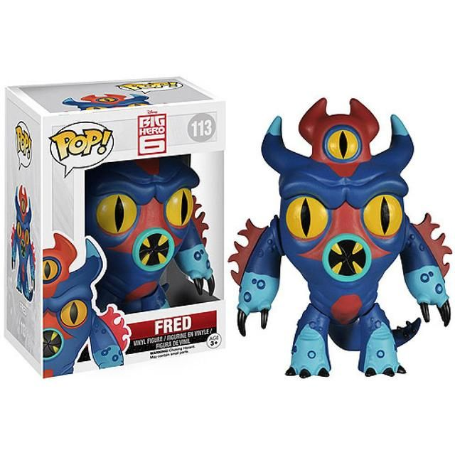 Funko Pop! Disney Big Hero 6 Vinyl Figure Fred #113