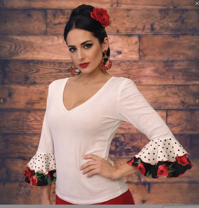 415 Taille XS Tio bohème Flamenco