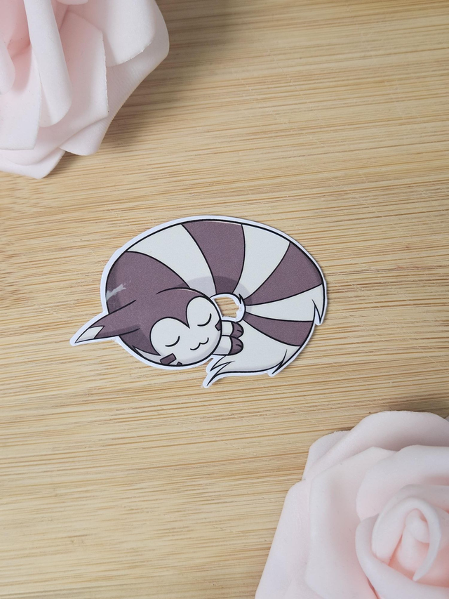 Furret Sleeping | Sticker