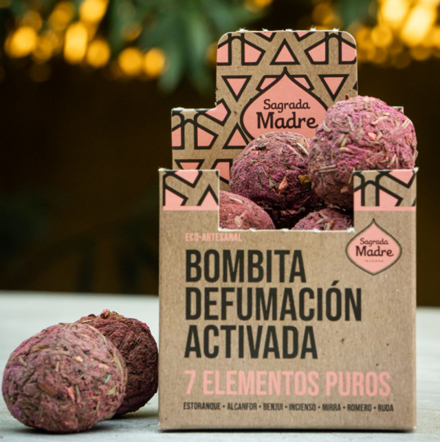 Bombita Defumación Activada 7 Elementos X8 *502