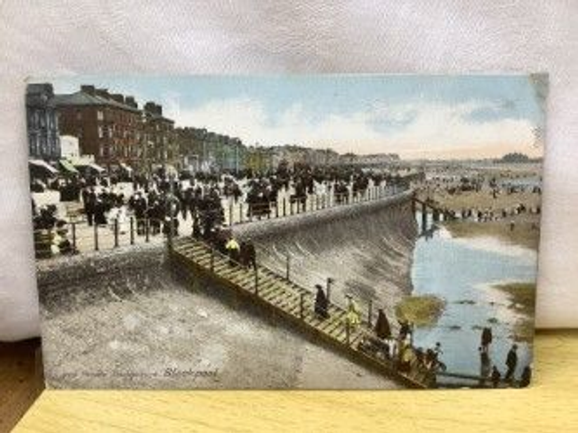 New Parade, Southshore, Blackpool, Lancashire, Posted 1917 Brown &amp; Rawcliffe Ltd. Antique postcard Our Ref No. R475 £2.00