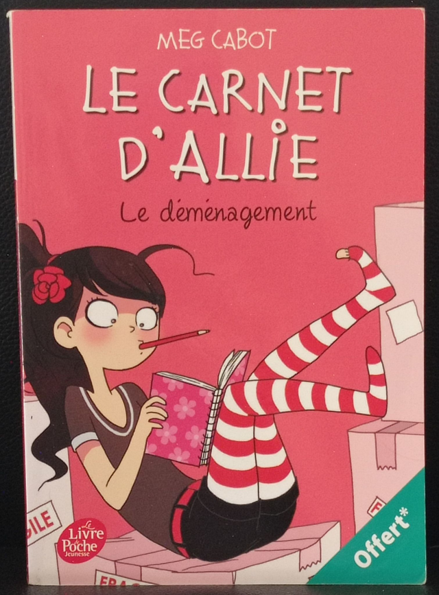 Le carnet d'Allie : le déménagement de Meg Cabot