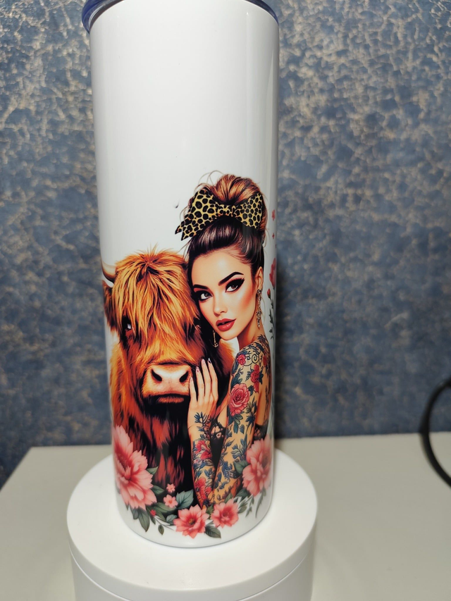 Highland Beauty - Personalised Tumbler