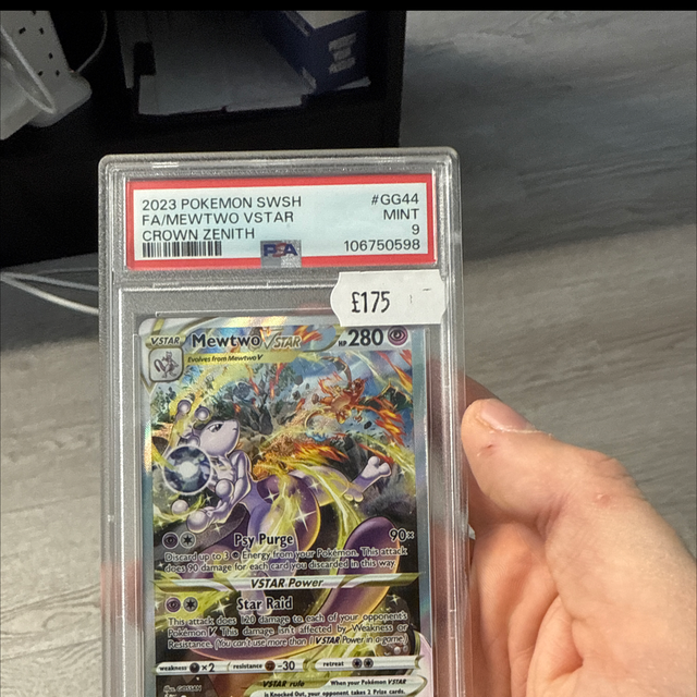 Mewtwo VStar PSA 9