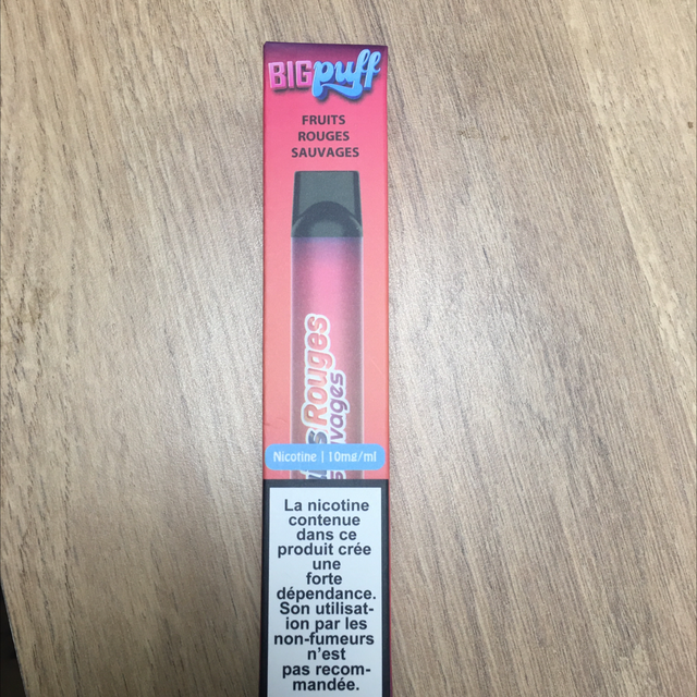 BIG PUFF FRUITS ROUGES SAUVAGES