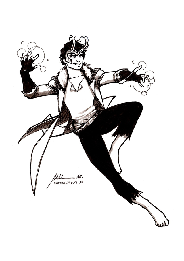 Inktober 2016 Day 18 - A5