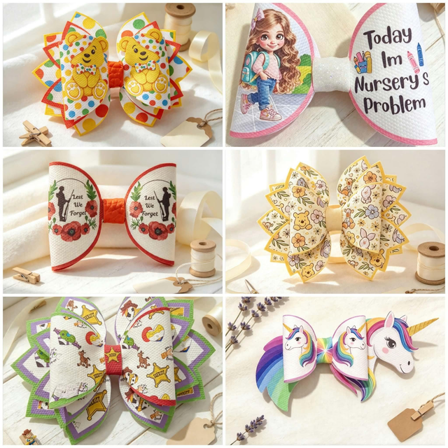 Various hairbows