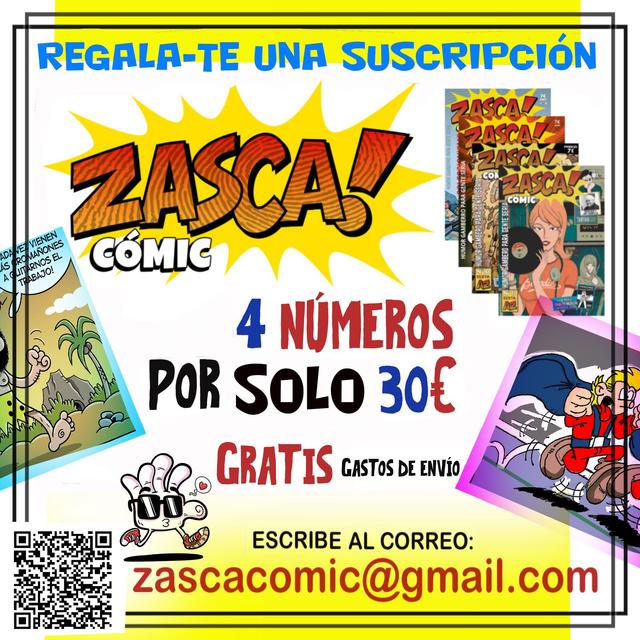 SUSCRIPCIÓN POR 4 ZASCAS