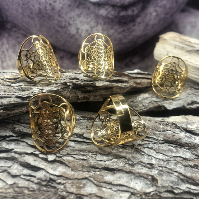 Bague Cube de Métatron 