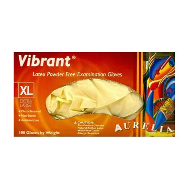 Aurelia Vibrant Latex Gloves