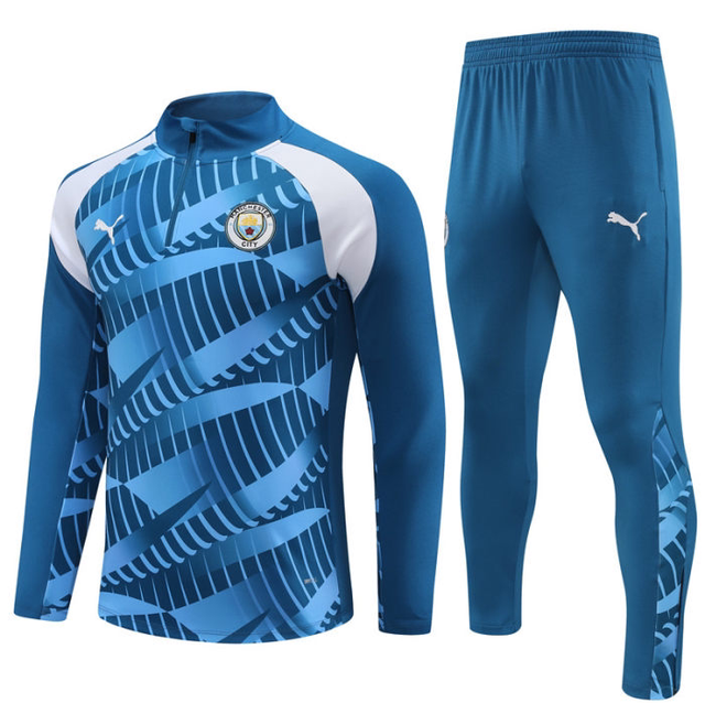 Adulte Manchester City F.C. 2023-2024 Quick Dry Casual bleu 
