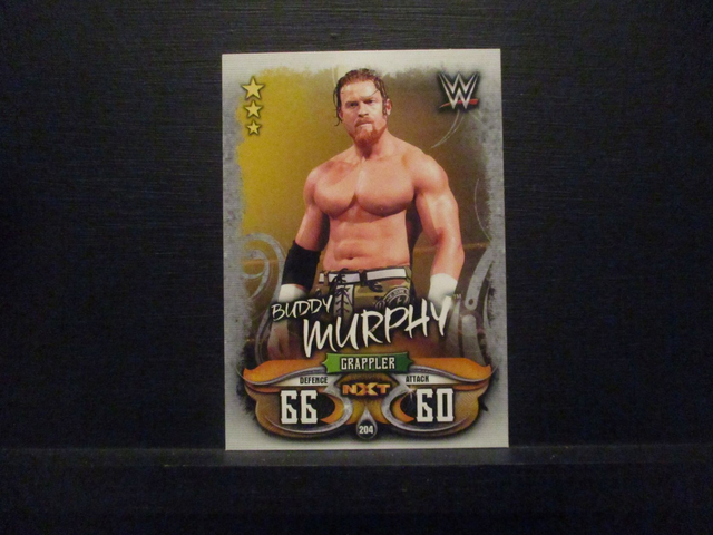 Buddy Murphy - NXT Slam Attax Live Original Trading Card #204
