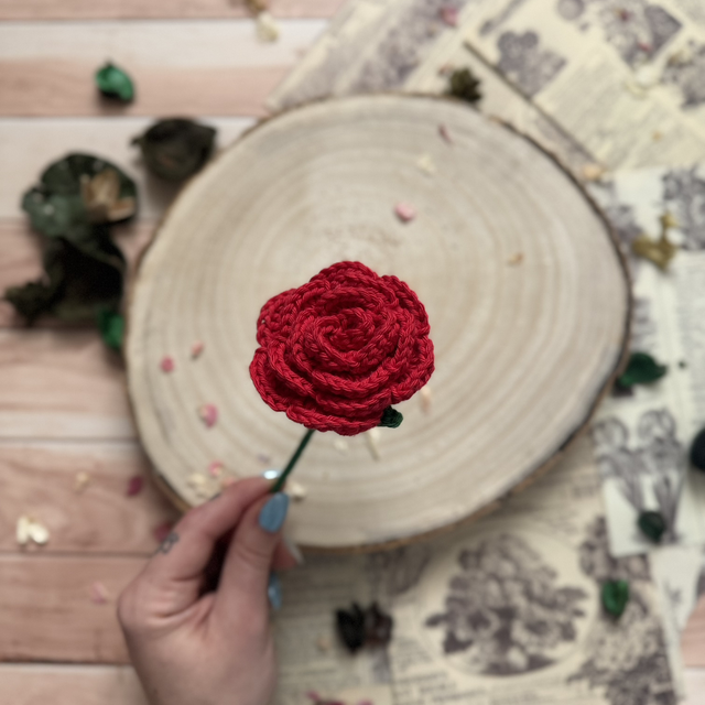 Rose (personnalisable pour créer votre bouquet)