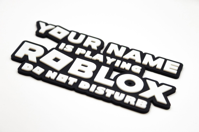 Roblox Do not Disturb Bedroom Door sign