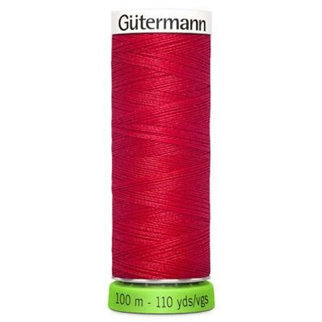 Gutermann Sew All Recycled rPET Thread 100m 156 - scarlet