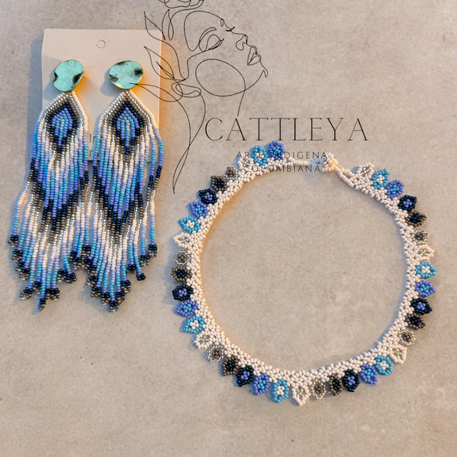 Set choker + orecchini